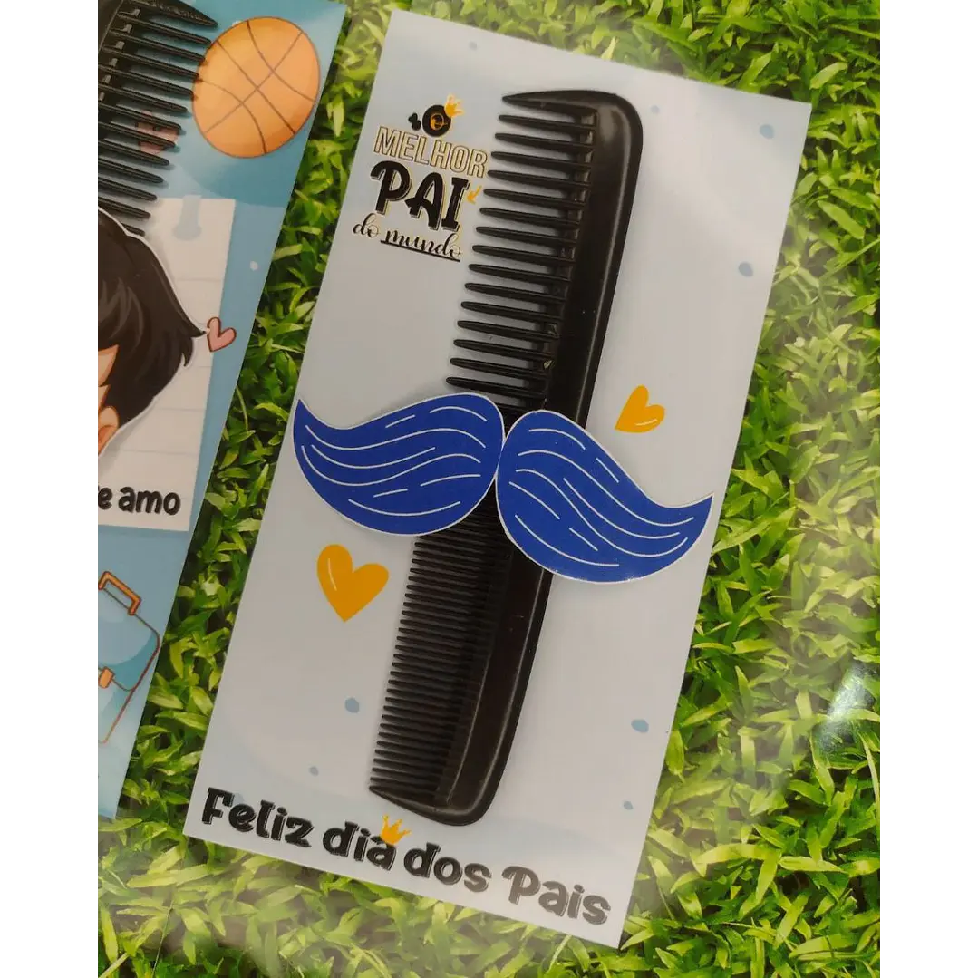 Card Pente Dia dos Pais Arquivo de Corte em PNG e PDF para Baixar 1