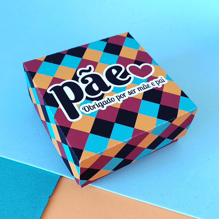 Caixa Sabonete Doces Dia dos Pais Arquivo de Corte em PDF e Png para Baixar 1