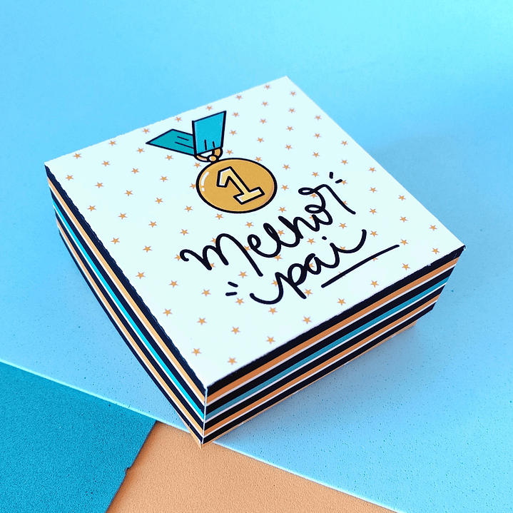 Caixa Sabonete Doces Dia dos Pais Arquivo de Corte em PDF e Png para Baixar 5