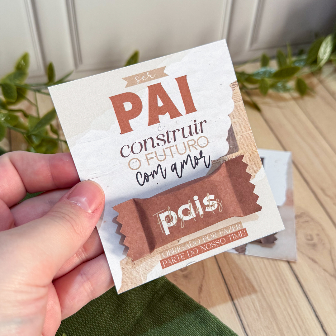 Balinhas com card Dia dos Pais Arquivo de Corte em PDF e Png para Baixar 1