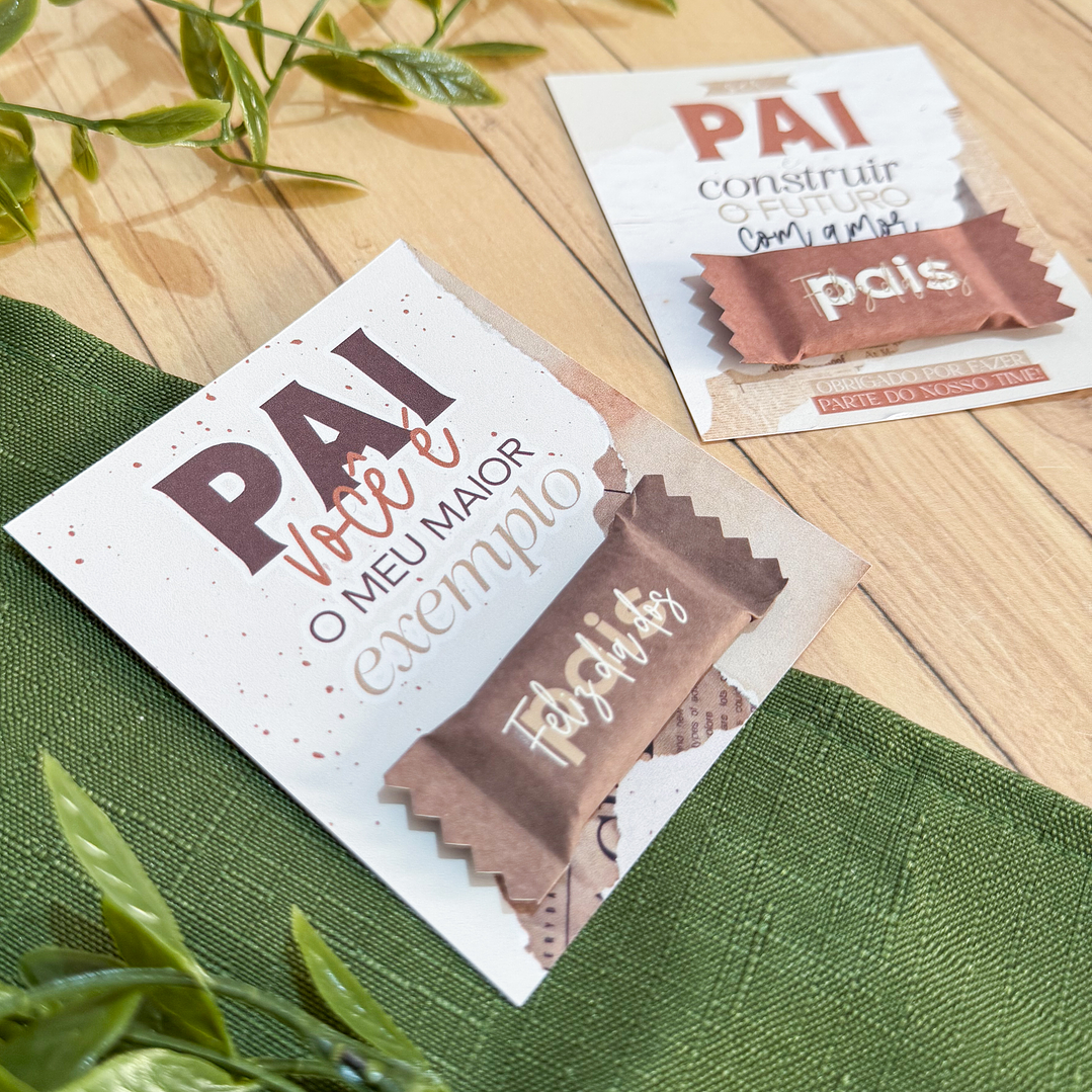 Balinhas com card Dia dos Pais Arquivo de Corte em PDF e Png para Baixar 2