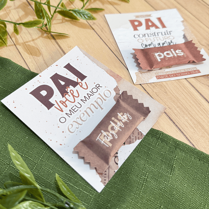 Balinhas com card Dia dos Pais Arquivo de Corte em PDF e Png para Baixar 2