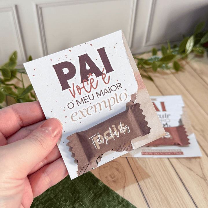 Balinhas com card Dia dos Pais Arquivo de Corte em PDF e Png para Baixar 3