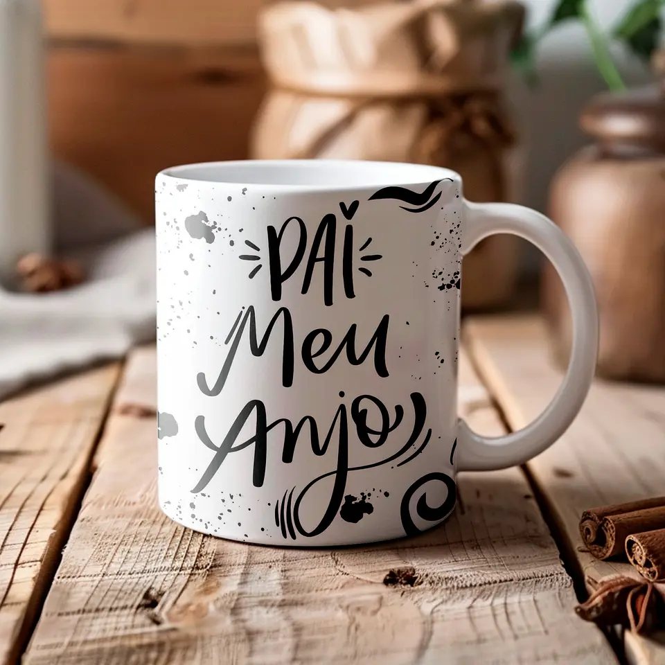 14 Artes para Caneca Dia dos Pais Frases Arquivo Editável 5