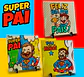 106 Artes para Caneca, azulejo, almofada, e Camisa Dia dos Pais Cartoon + Kit Digital em Jpg - thumbnail 11