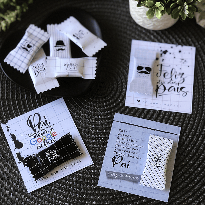 Arquivos Mimos Dia dos Pais Meu Pai, meu Amigo - Cards + Balinhas Arquivo em Png 8