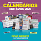 Calendário 2026 Arquivos Editáveis Diversos Modelos PDF e Corel Draw - Thumbnail 1