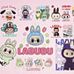 Kit Digital Labubu em Png - Thumbnail 2