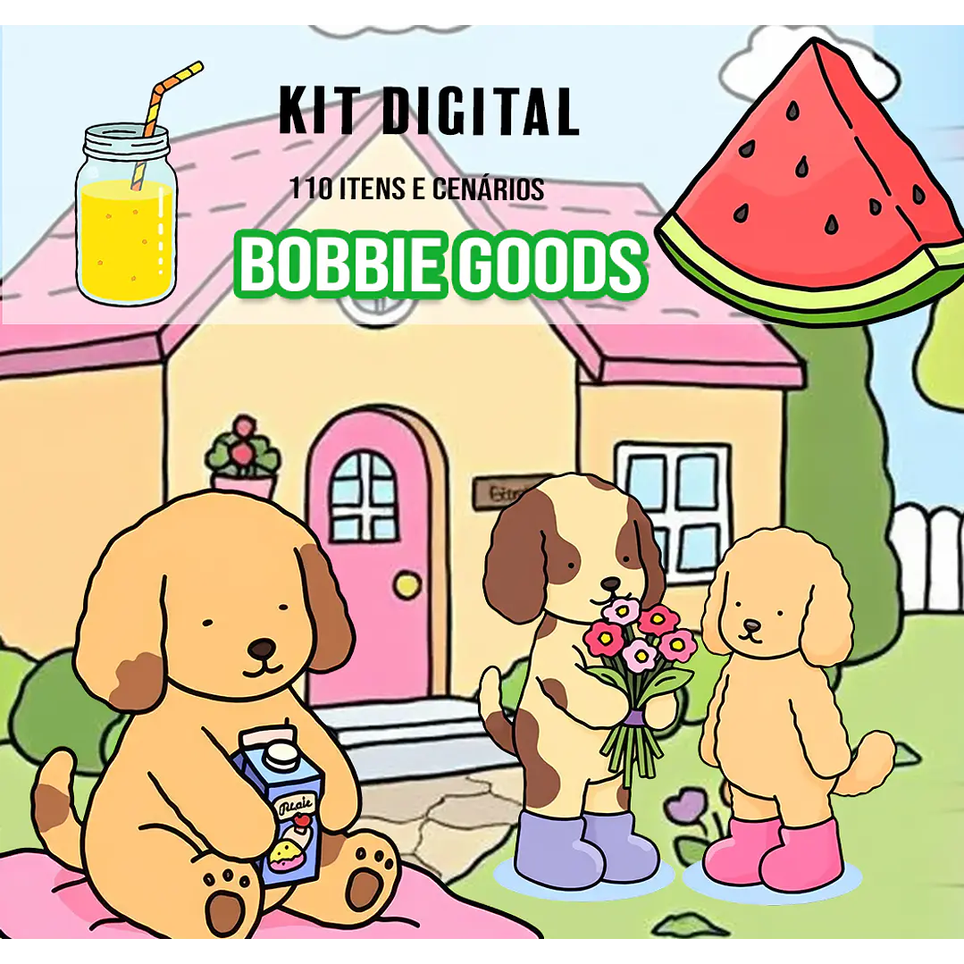 Kit Digital Bobbie Goods em Png 1
