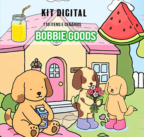 Kit Digital Bobbie Goods em Png