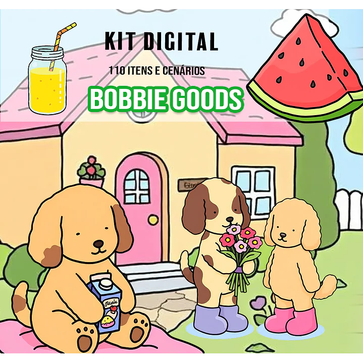 Kit Digital Bobbie Goods em Png 1