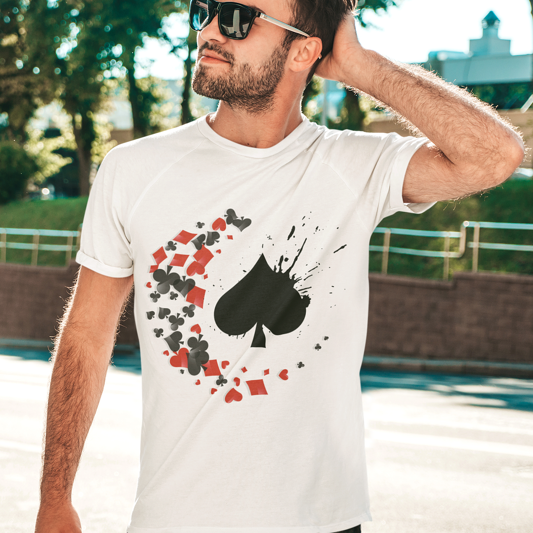 10 Artes para Camisas Estilo Cartas Arquivo Editável 8