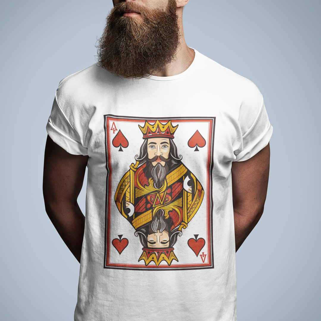 10 Artes para Camisas Estilo Cartas Arquivo Editável 10