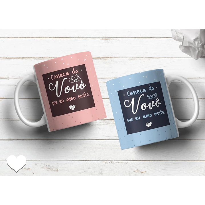 16 Artes para Caneca Dia dos Avós Arquivo em Png  2