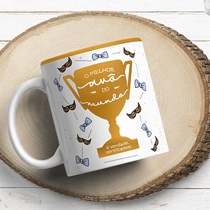 16 Artes para Caneca Dia dos Avós Arquivo em Png 