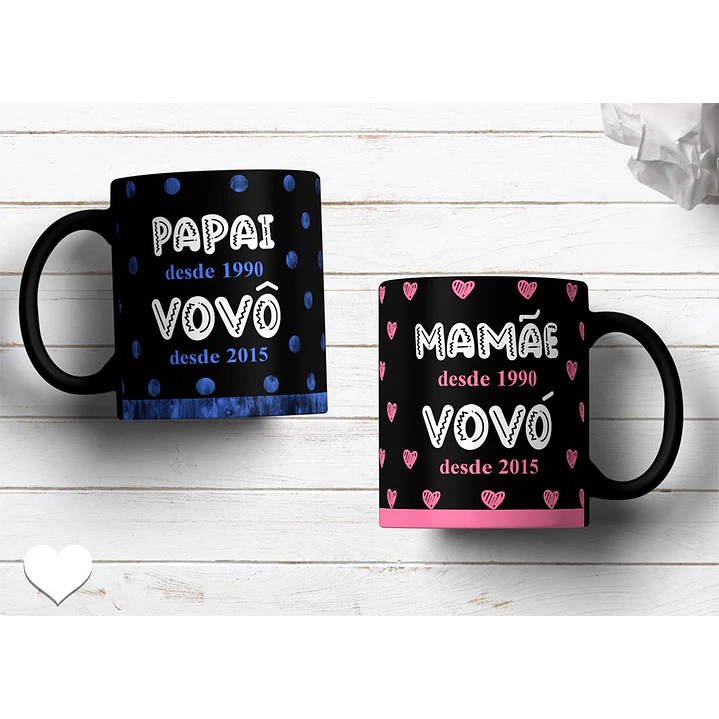 16 Artes para Caneca Dia dos Avós Arquivo em Png  8