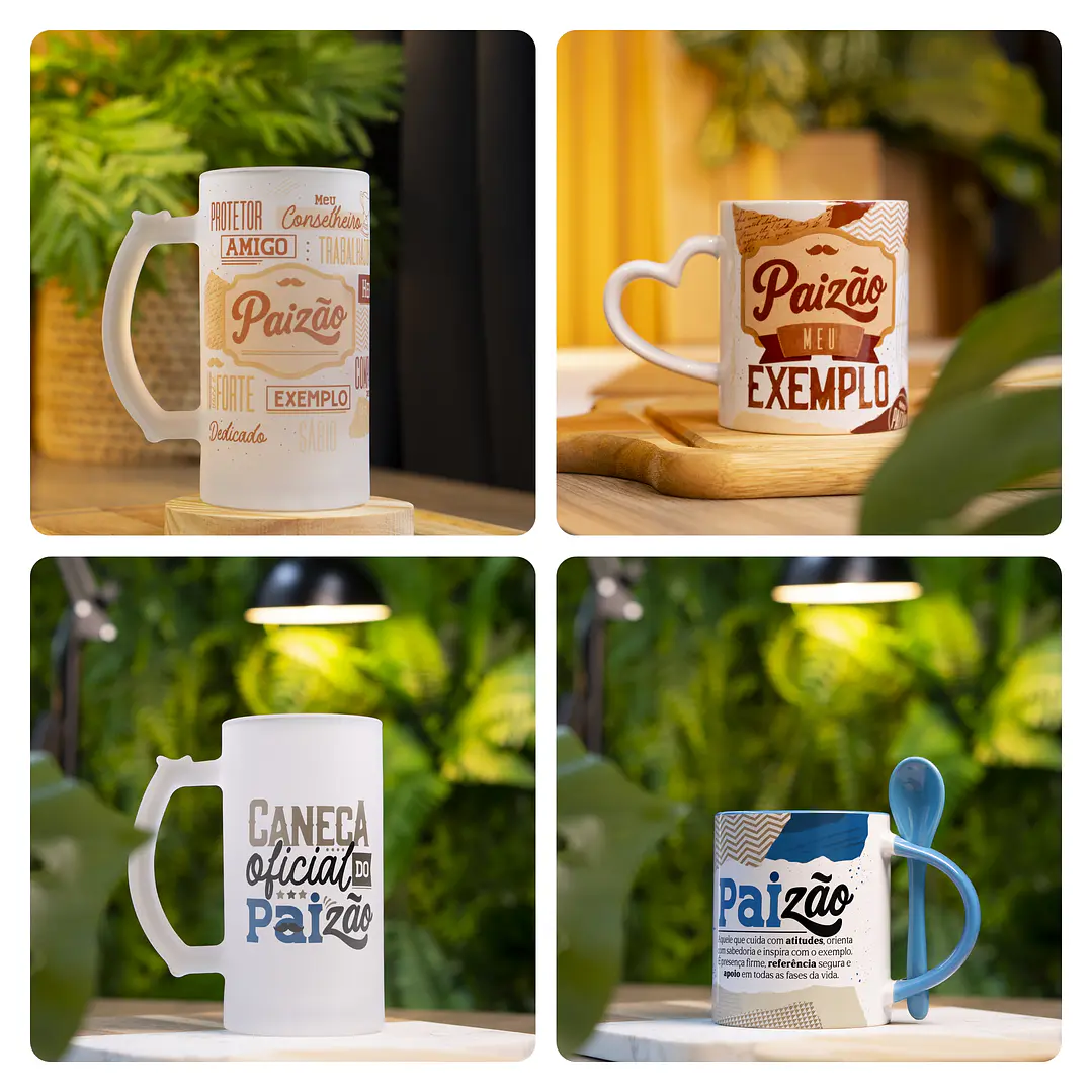 18 Artes para Caneca Dia dos Pais Paizão Arquivo em Jpg 3