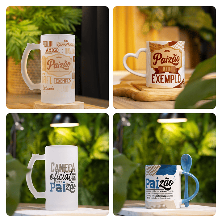 18 Artes para Caneca Dia dos Pais Paizão Arquivo em Jpg 3