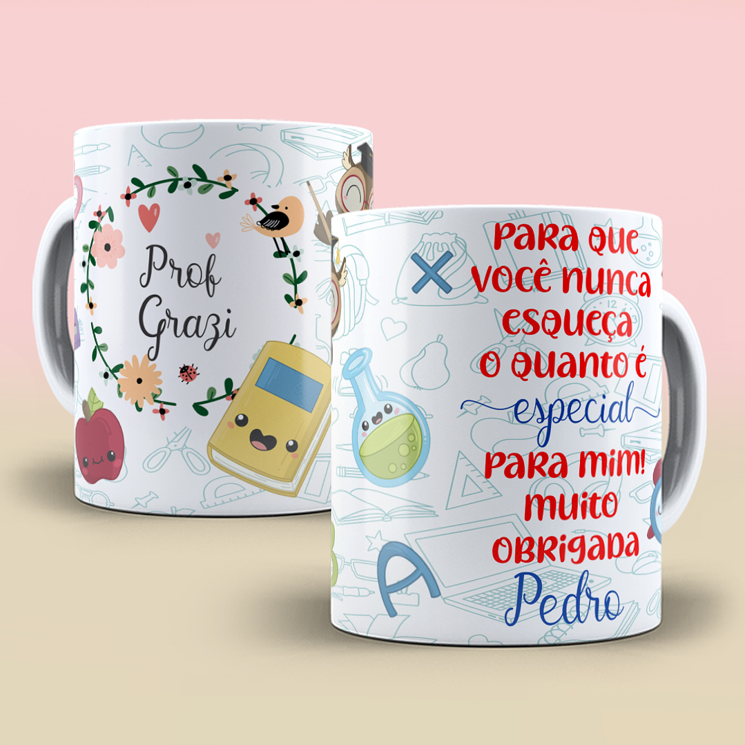 15 Artes para Caneca Dia dos Professores Arquivo Editável  6