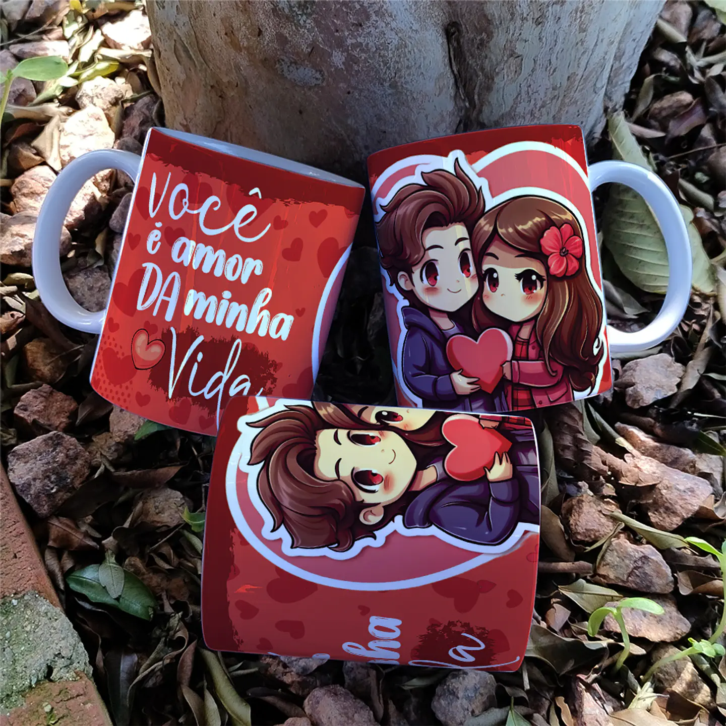 5 Artes para Caneca Dia dos Namorados Arquivo Editável  2