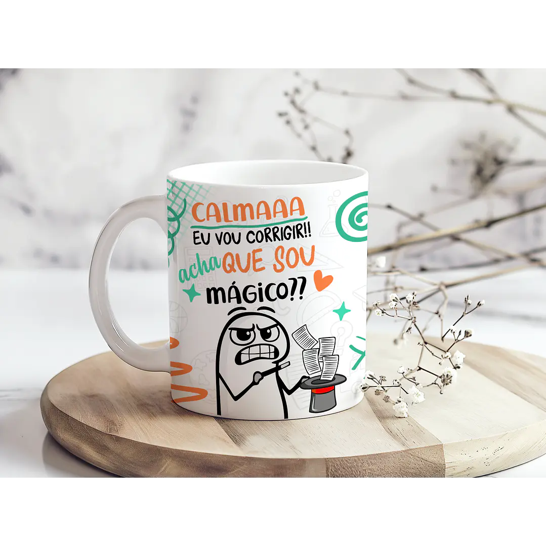 5 Artes para Caneca Flork Ironico Dia dos Professores Arquivo em Png  3