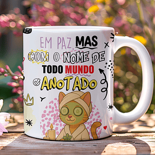 5 Artes para Caneca Frases Gata Sincera Arquivo Editável 