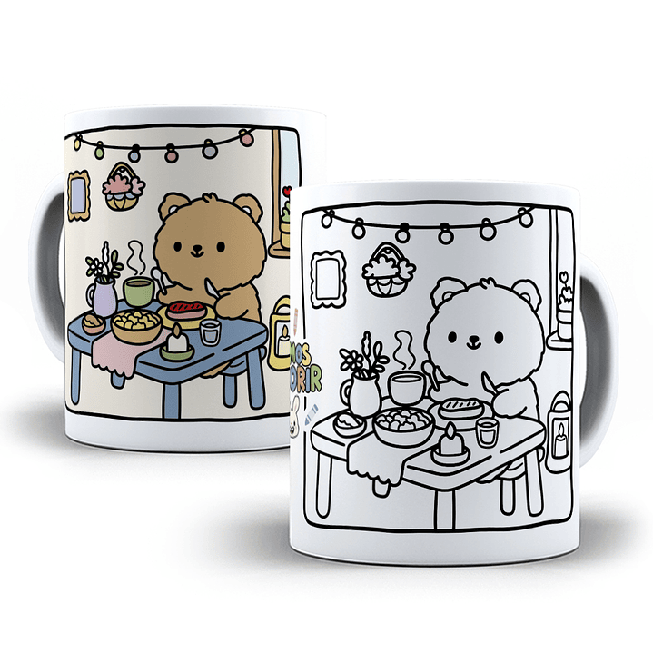 6 Artes para Caneca para Pintar Bobbie Gods Arquivo em Jpg  2