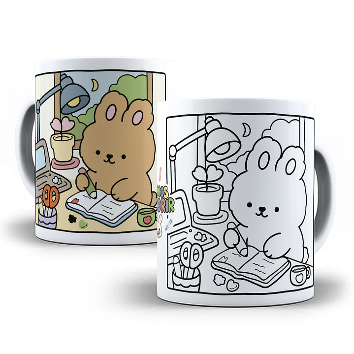 6 Artes para Caneca para Pintar Bobbie Gods Arquivo em Jpg  4