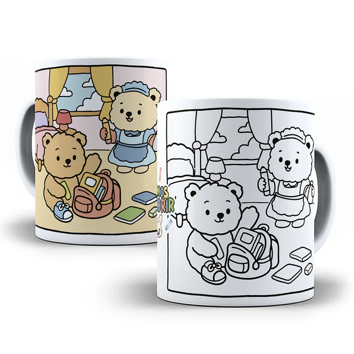 6 Artes para Caneca para Pintar Bobbie Gods Arquivo em Jpg  5