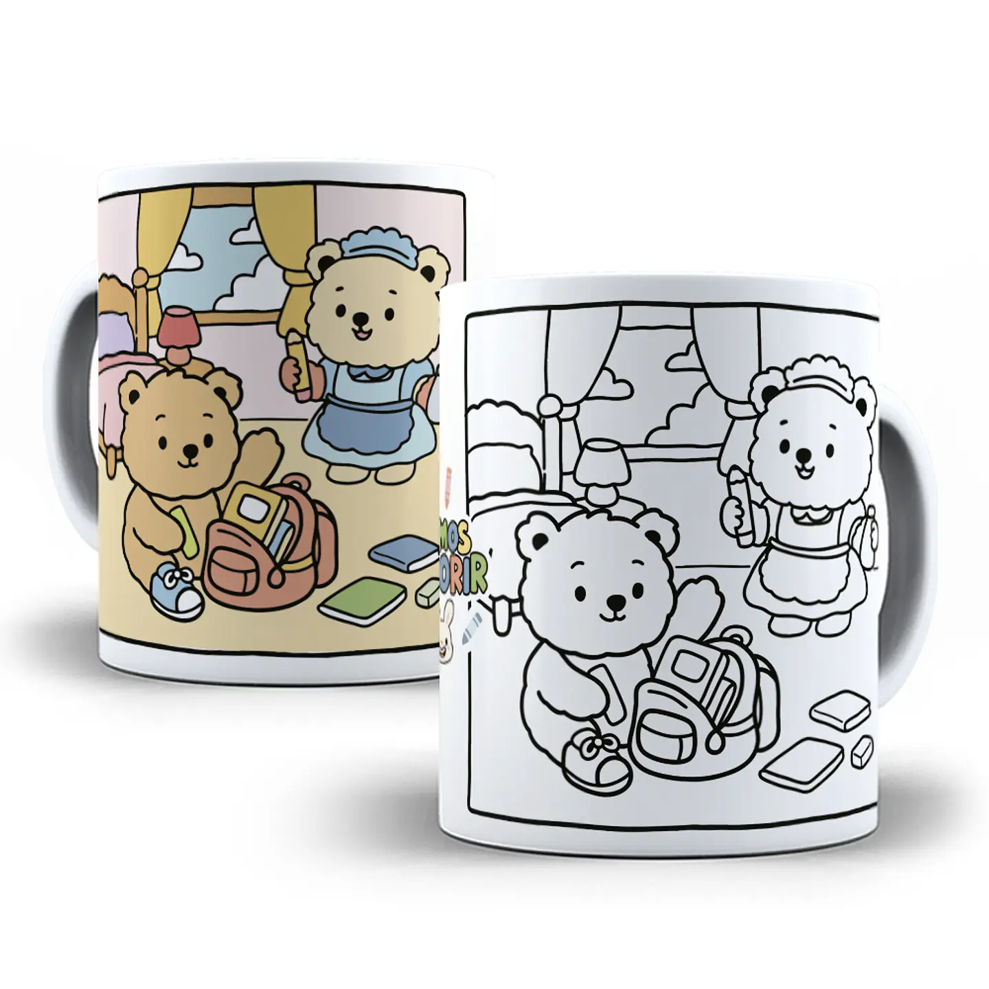 6 Artes para Caneca para Pintar Bobbie Gods Arquivo em Jpg  5
