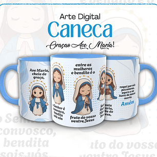 8 Artes para Caneca Santinhos Católicos Arquivo em Jpg 