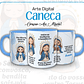 8 Artes para Caneca Santinhos Católicos Arquivo em Jpg  - Thumbnail 1