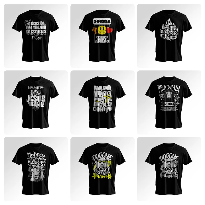 118 Artes para Caneca e Camisa Frases a Palavra Jesus Cristão em Png  7