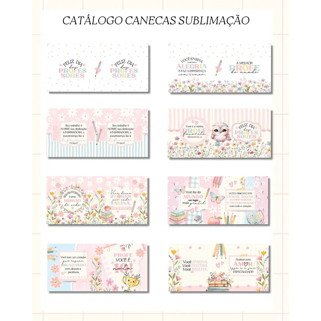 Kit Digital Dia dos Professores Mimos Arquivos Prontos  6