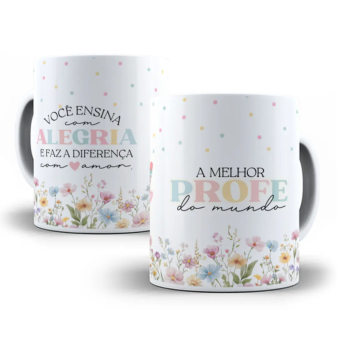 12 Artes para Caneca Dia dos Professores Arquivo em Jpg 5
