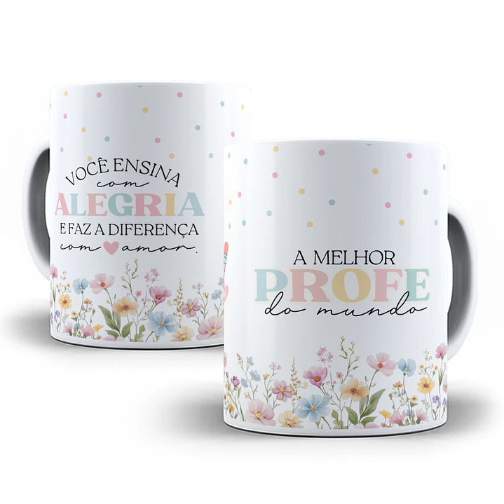 12 Artes para Caneca Dia dos Professores Arquivo em Jpg 5