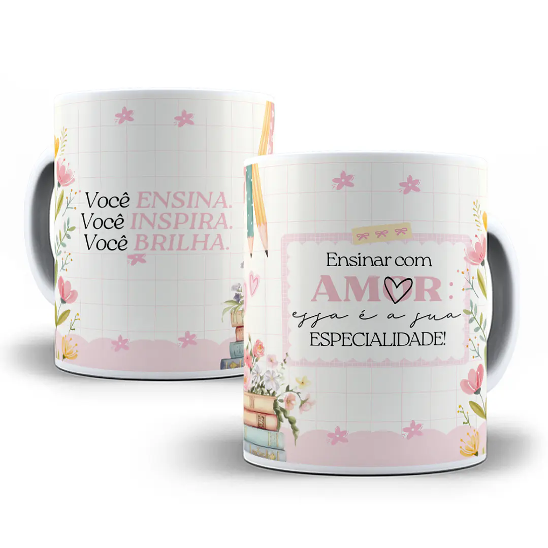 12 Artes para Caneca Dia dos Professores Arquivo em Jpg 8
