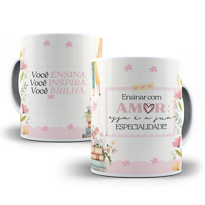 12 Artes para Caneca Dia dos Professores Arquivo em Jpg 8