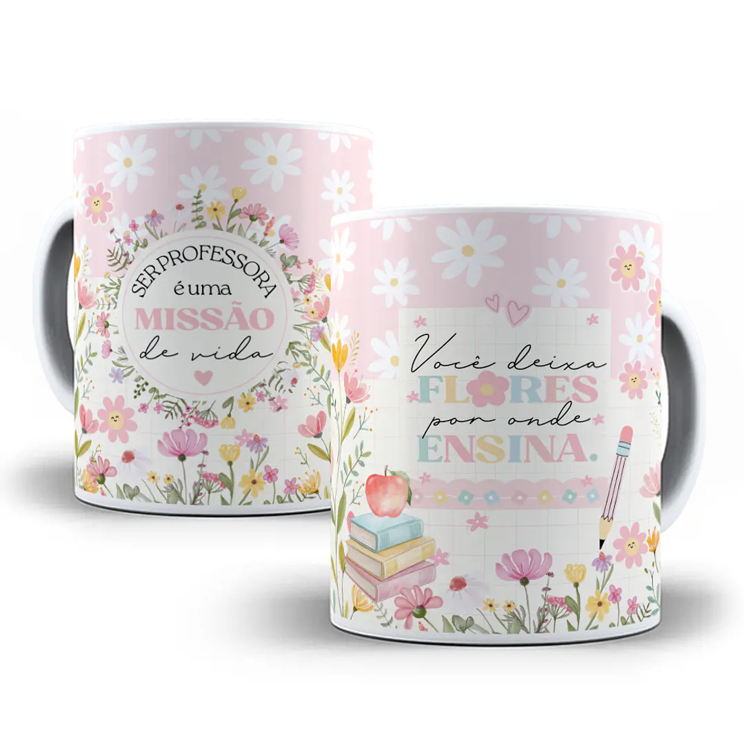 12 Artes para Caneca Dia dos Professores Arquivo em Jpg 12