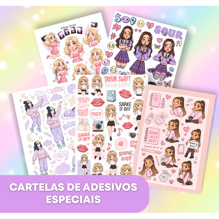 Arquivos Livros para Colorir Divas Do Pop Teen em Png 5