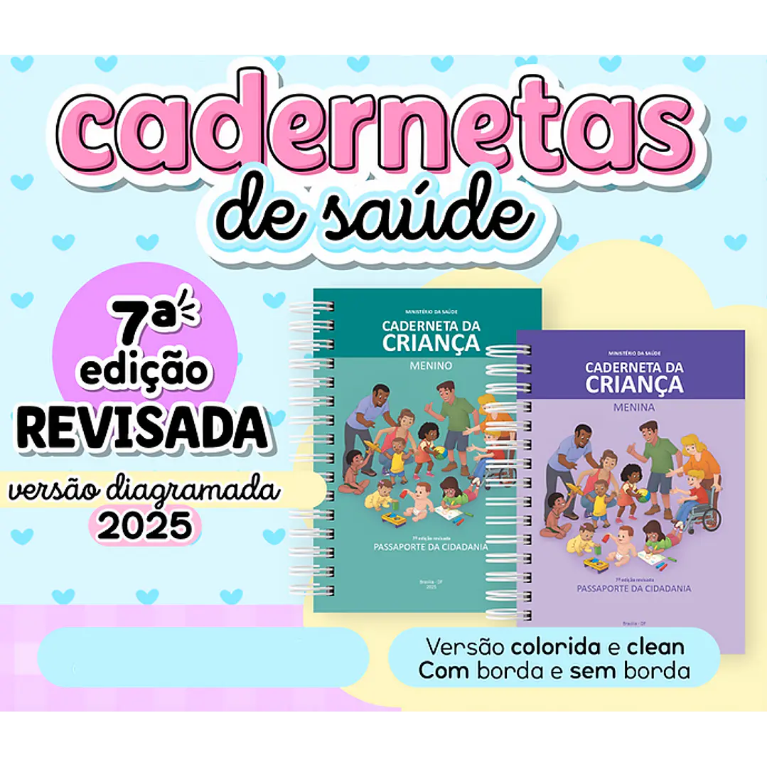 Arquivo Agenda Caderneta de Saúde 7 edição 2024 e 2025 Arquivo em Pdf 1
