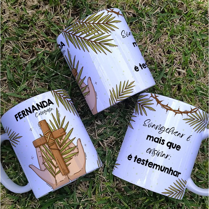 5 Artes para Caneca Catequese Arquivo Editável  1