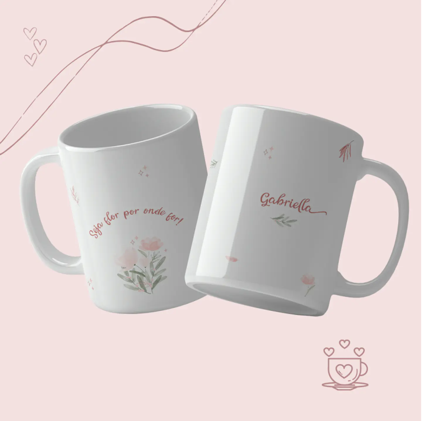 13 Artes para Caneca Frases Diversas Arquivo Editável 4