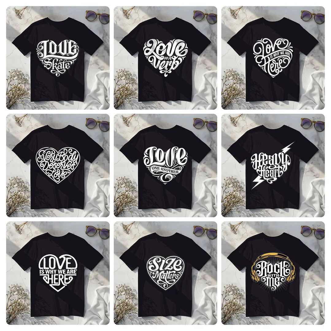 25 Artes para Camisa Frases Arquivo em Png 2
