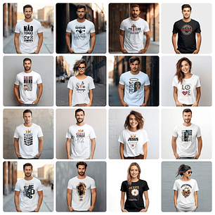 300 Artes para Camisa Gospel Frases Evangelicas Cristão Arquivo Editável 