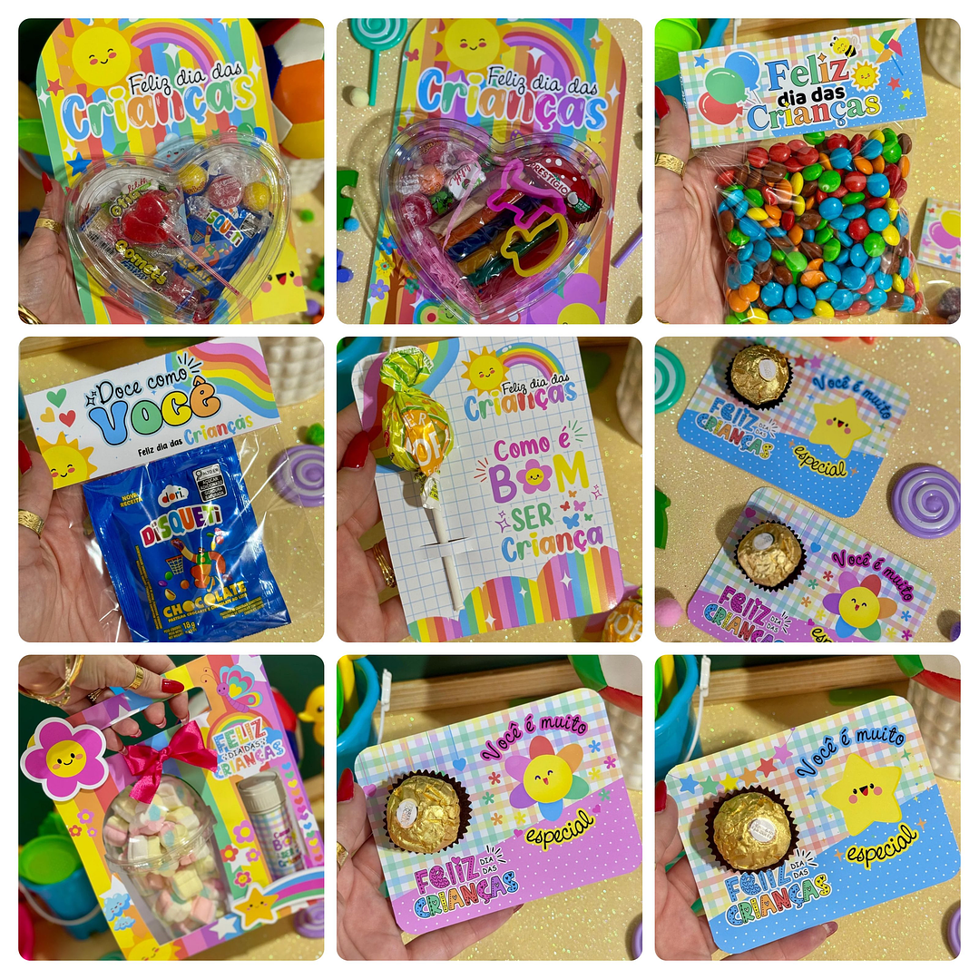 Arquivos de Corte Mimos Dia das Crianças Arquivo pronto 6