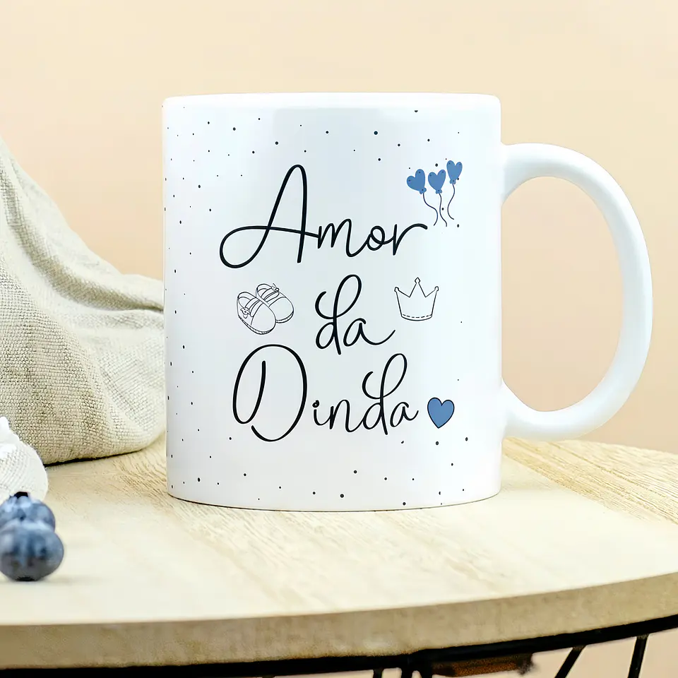 Arte Caneca Amor da dinda, Amor do dindo Arquivo Png  3