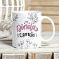 Arte Caneca Dinda Coruja, Dindo Coruja Arquivo em Png - Thumbnail 1