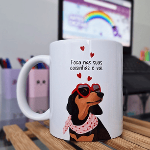 Arte Caneca Foca nas suas coisinhas e vai Arquivo em Png