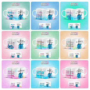 13 Artes para Caneca Stitch Sincerão Debochado Arquivo em Png 